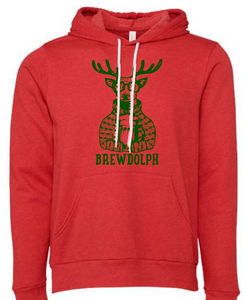 Brewdolf Red Snow Heather Hoodie