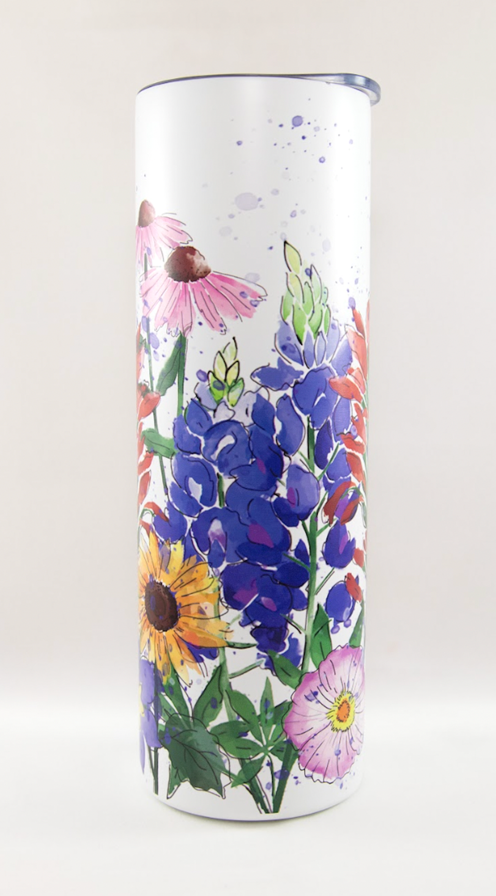 Wildflowers stainless steel tumbler 30oz