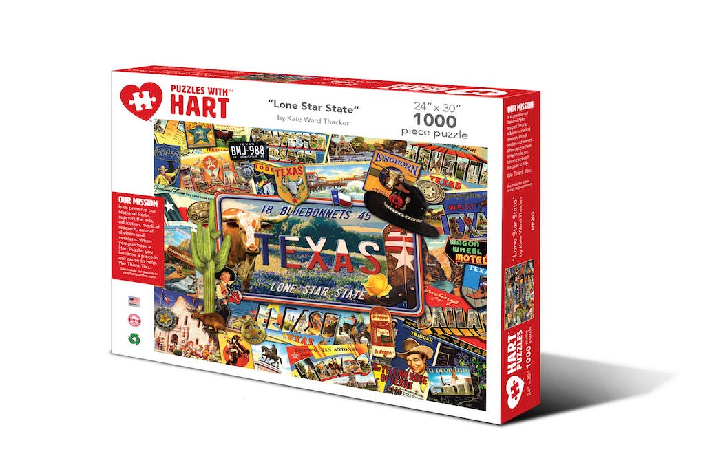 Lone Star State Puzzle by Kate Ward Thacker