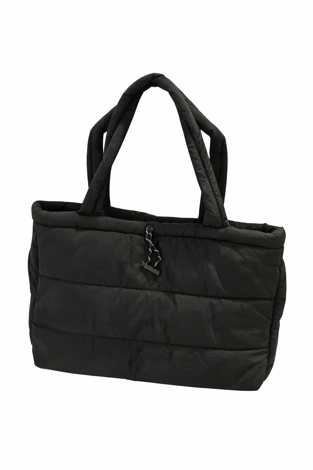 Puffer collection rectangle tote bag purse