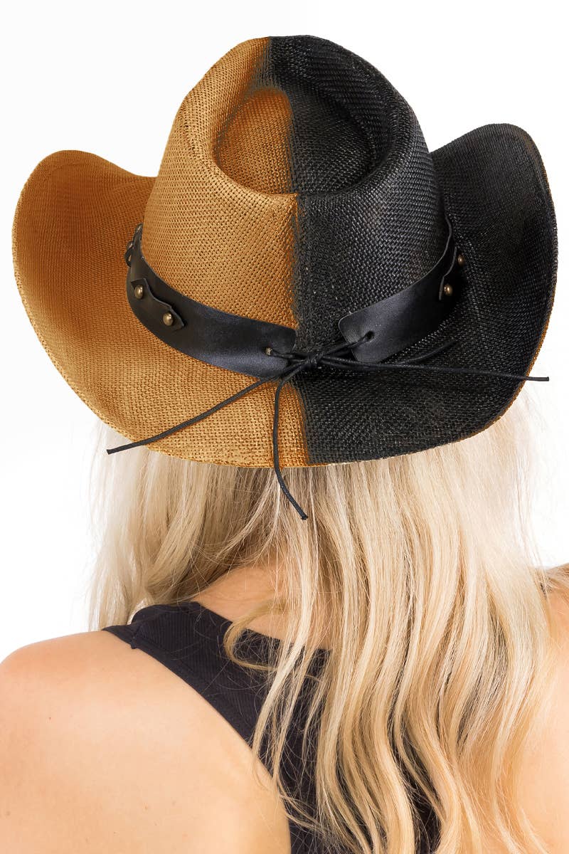 Longhorn Split Dye Longhorn Cowboy Hat