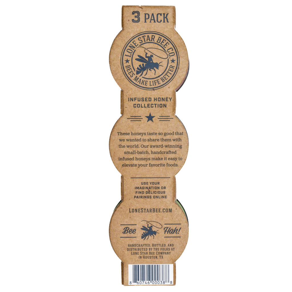 INFUSED Honey 3-Pack (3oz Jars)