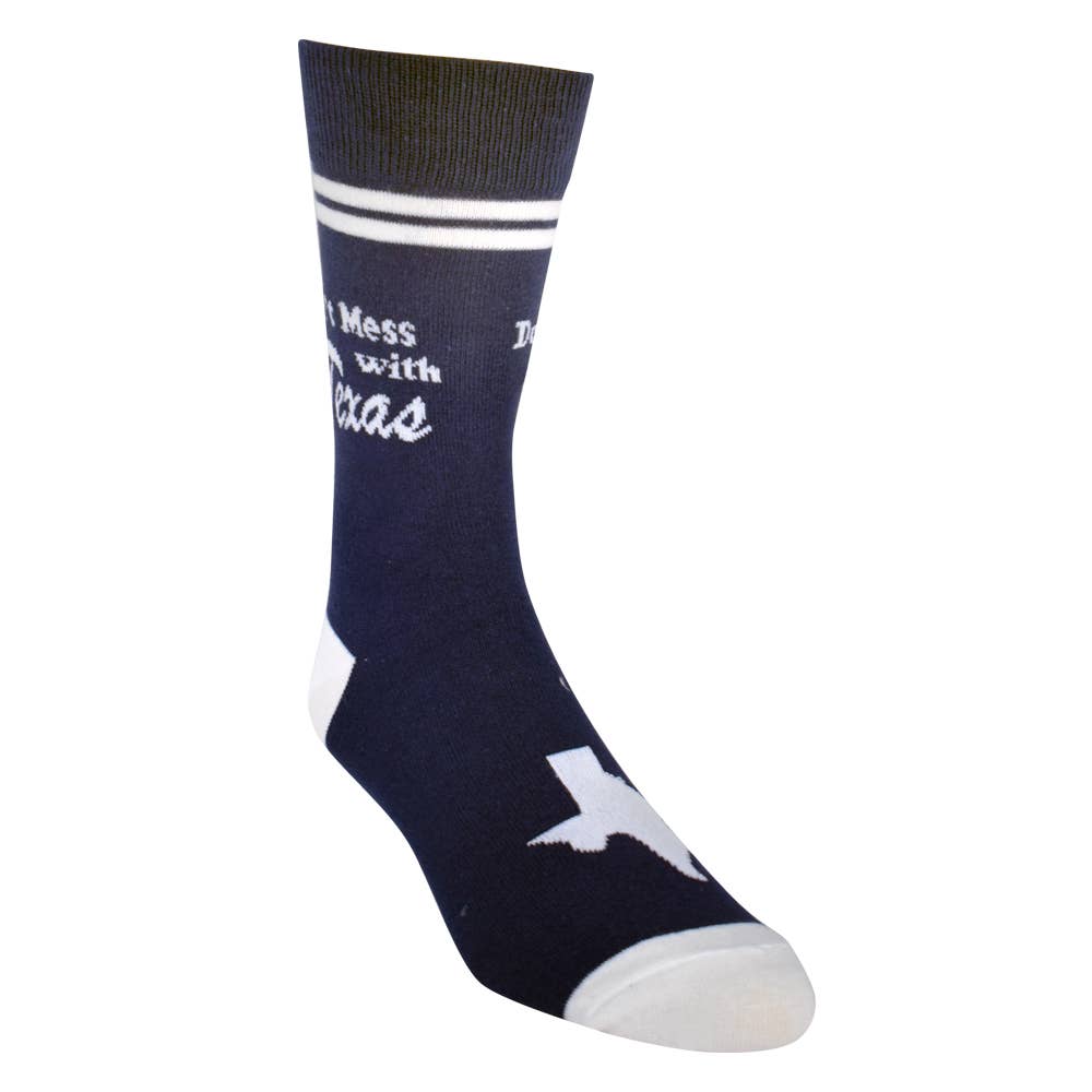 Don't Mess with Texas Men's Socks