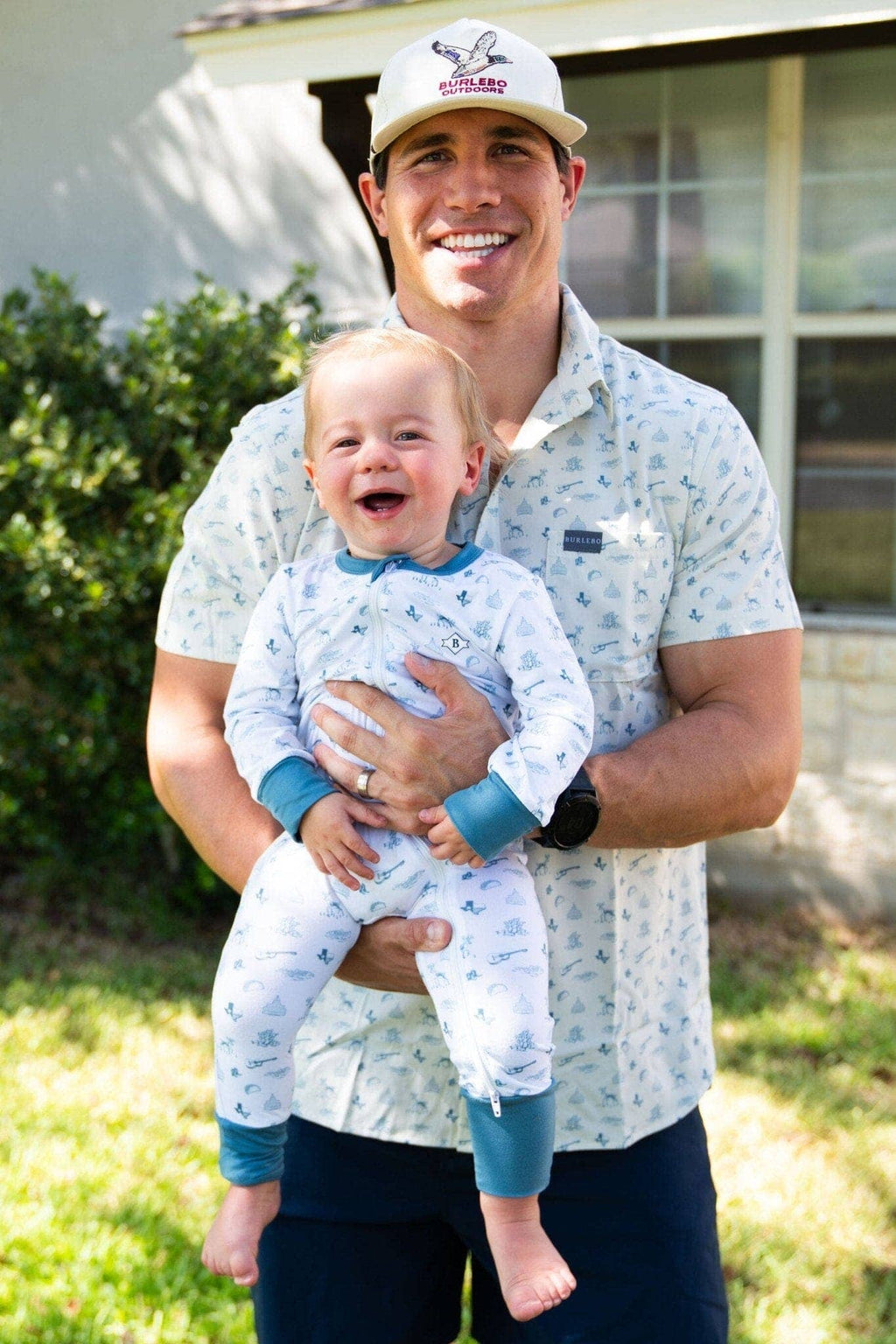 Burlebo Baby Zip Up - Lone Star State