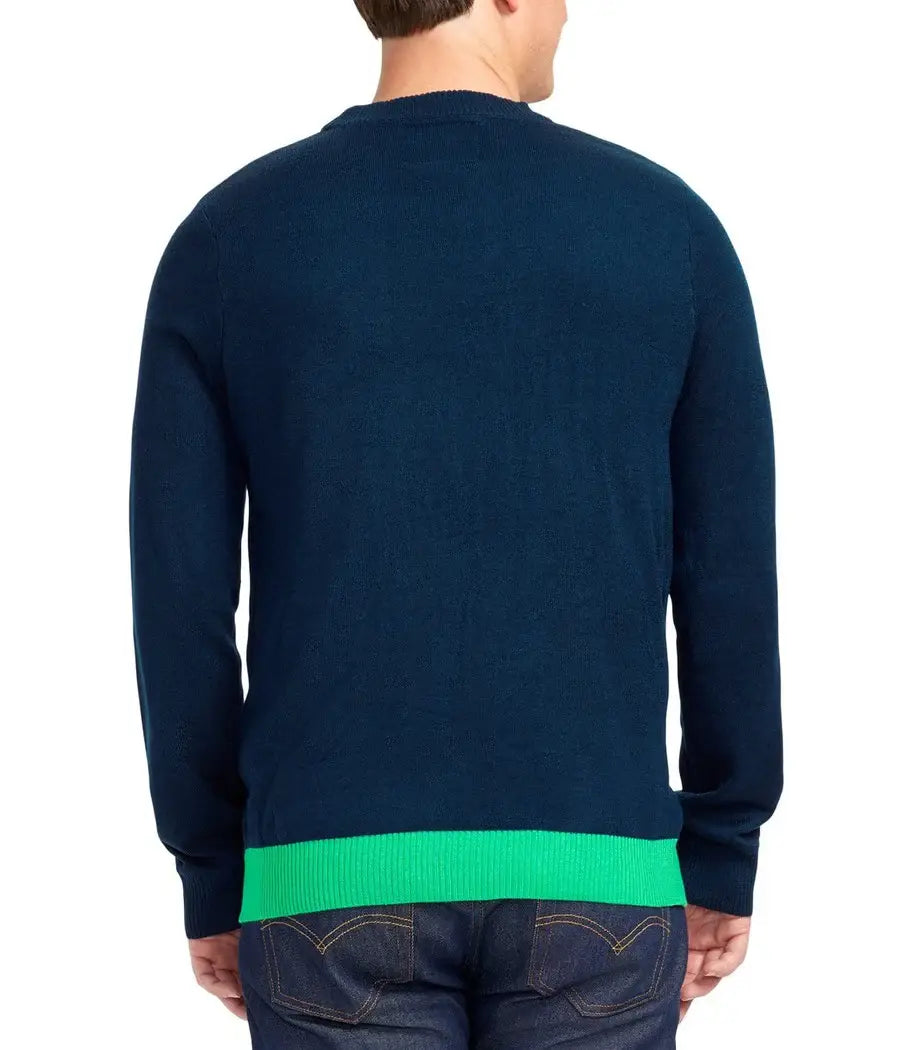 Christmas Tree Beer Holder Men's Ugly Christmas Sweater