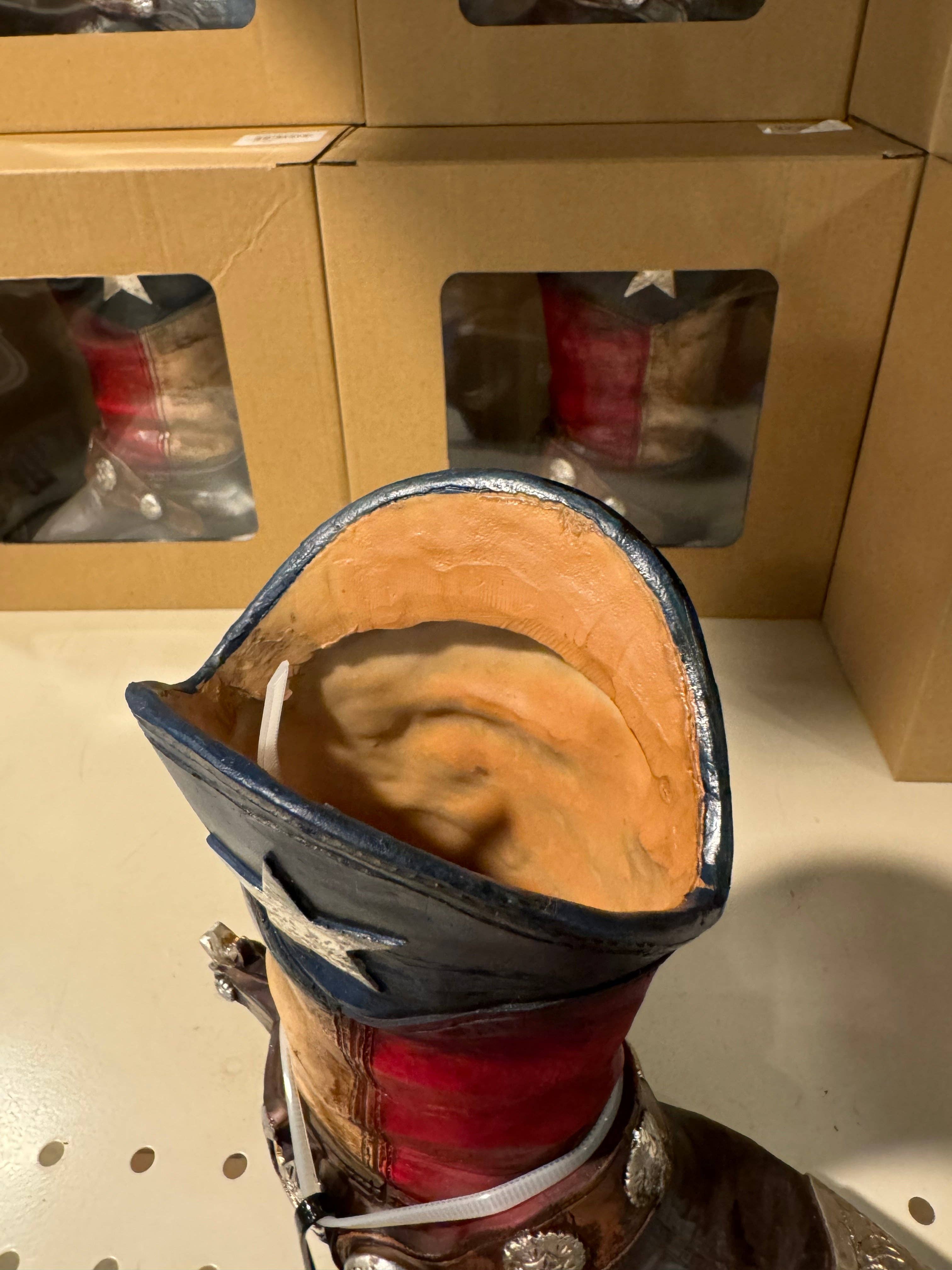 Texas Boot Vase