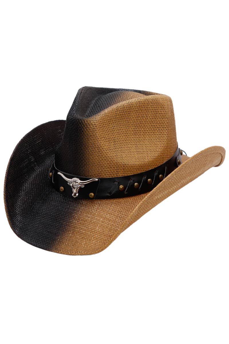 Longhorn Split Dye Longhorn Cowboy Hat