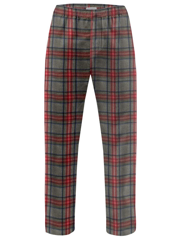 Double-Brushed Cotton Harley Flannel Pant  Plaid