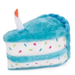 ZippyPaws Birthday Cake Blue