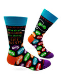 I'm Not Procrastinating I'm Doing Side Quests Men's Novelty Crew Socks