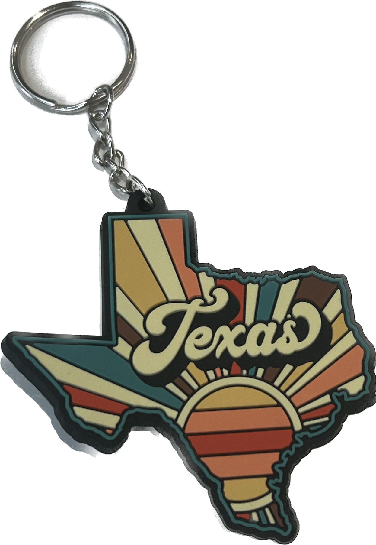 Texas Sunshine - PVC/Rubber Keychain