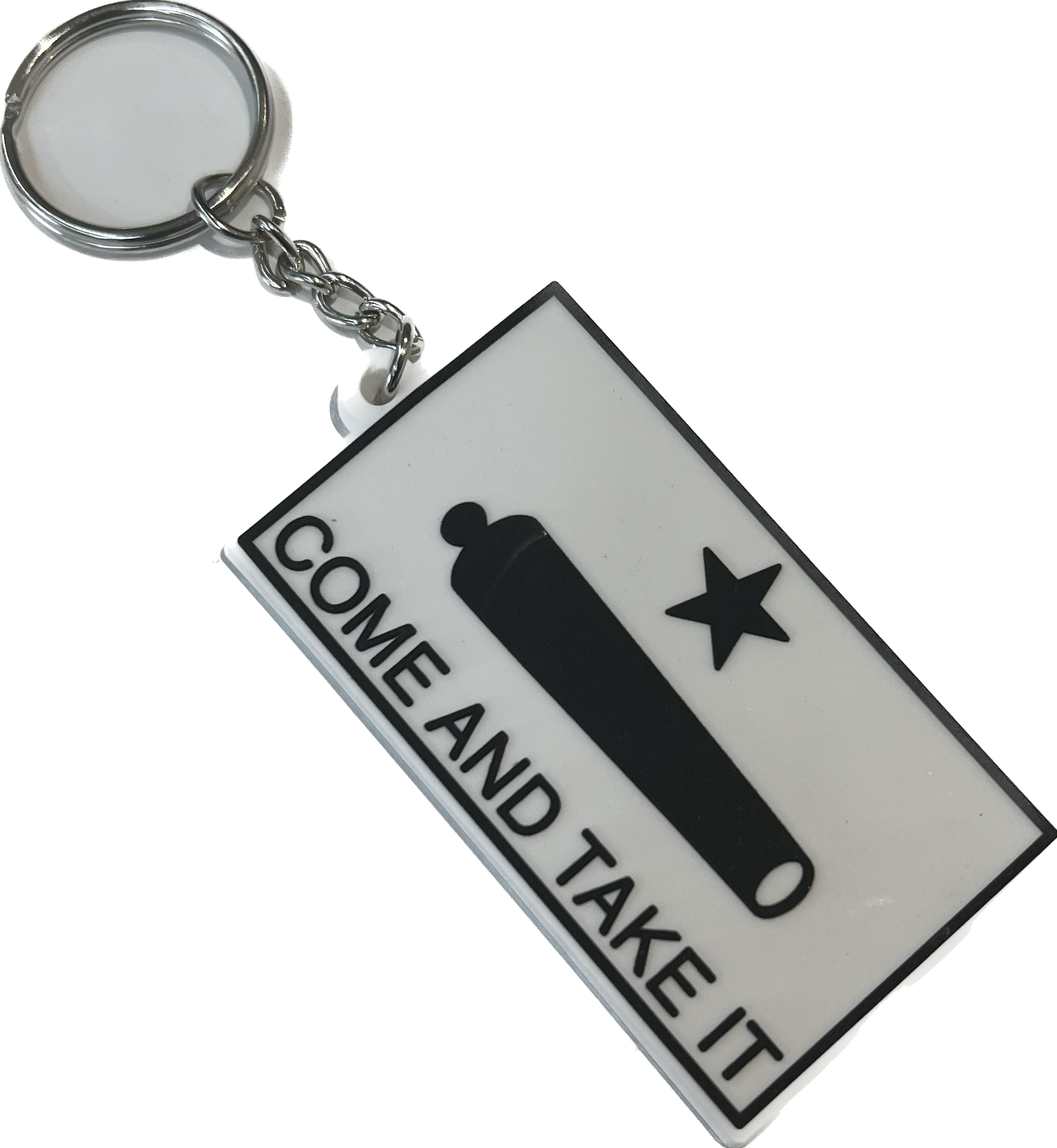 Come and Take It  - PVC/Rubber Keychain
