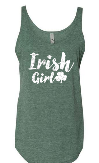 Irish Girl Festival Tank Top.Irish Pride!