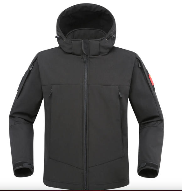 BlackOutdoor waterproof windbreaker tactical jackets