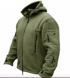 Men's Thermal Breathable Tactical Fleece Jacket Warm Tactical Jacket Combat Hoody Coat Winter Fleece Jacket