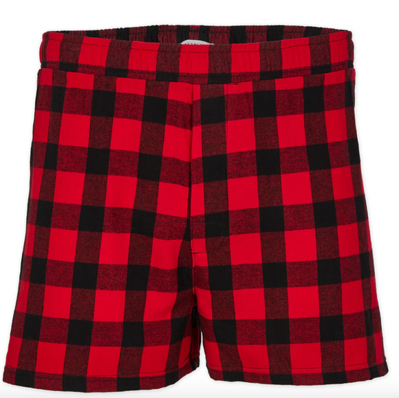 MEN'S 100% COTTON DOUBLE-BRUSHED FLANNEL BOXER