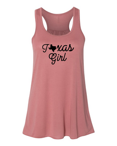 Texas Girl Flowy Tank Top