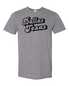 Dallas Texas T-Shirt. A vintage look and Dallas Texas Pride!