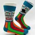 Ringmaster of the Shitshow Men's Novelty Crew Socks