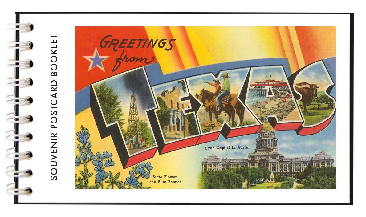 TEXAS Postcard Booklet