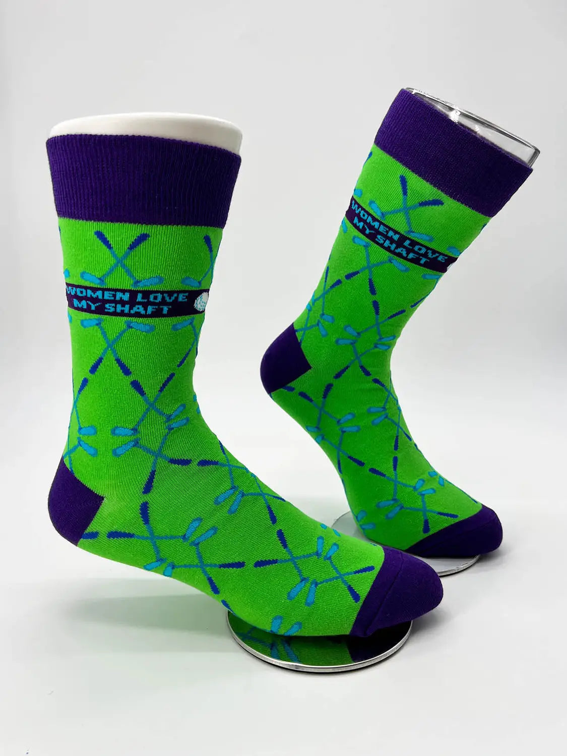 Women Love My Shaft  Men's Novelty Crew Socks