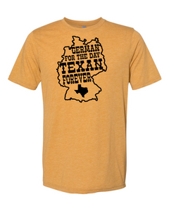 German For The Day Texan Forever. Cheers to Oktoberfest Texas style.