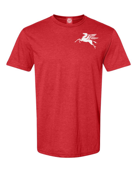 Dallas Pegasus Left Chest T-shirt. Beacon of Dallas!