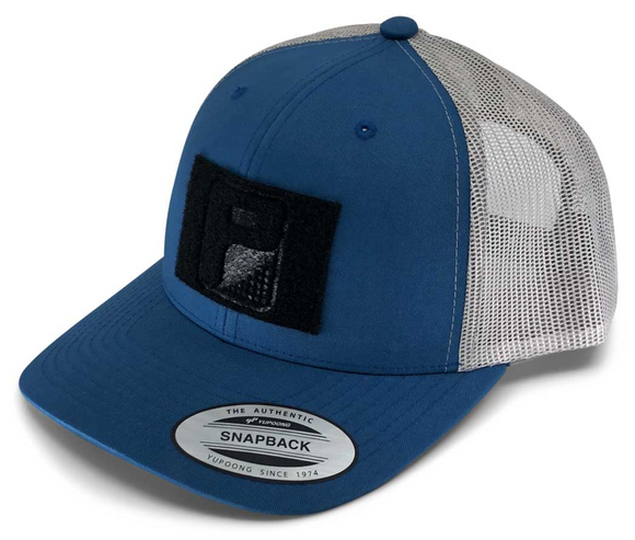 Retro Trucker Hat -Steel & Grey