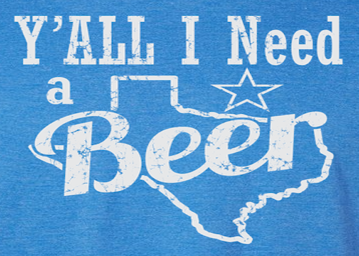 Y'ALL I Need A Beer - Removable Patch